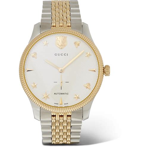 gucci stainless steel watch|gucci g timeless watch price.